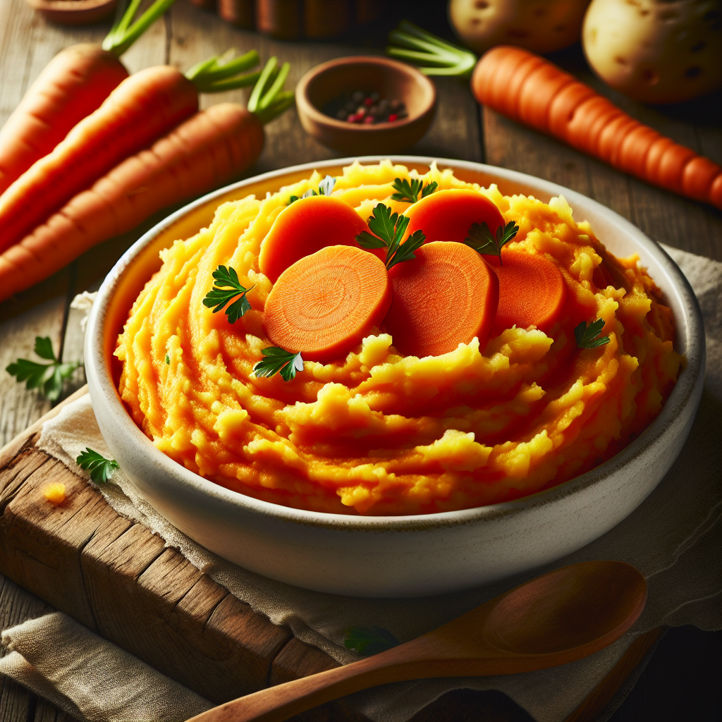 Nationalgericht England: #Turnip and Carrot Mash# (Rezept)