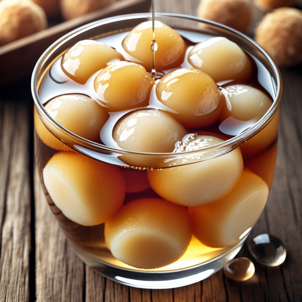 Nationalgericht Fiji: #Cassava Balls in Syrup# (Rezept)