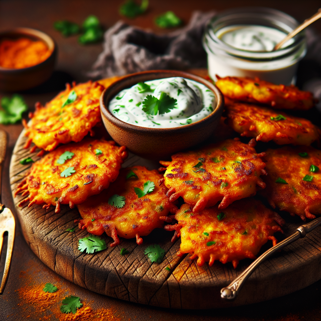 Nationalgericht Fiji: #Curry Potato Fritters# (Rezept)