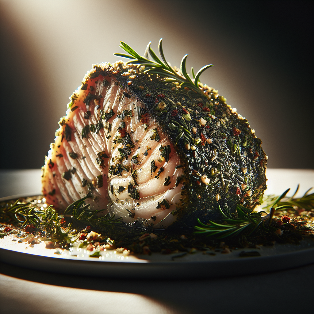 Nationalgericht Fiji: #Herb-Crusted Fish# (Rezept)