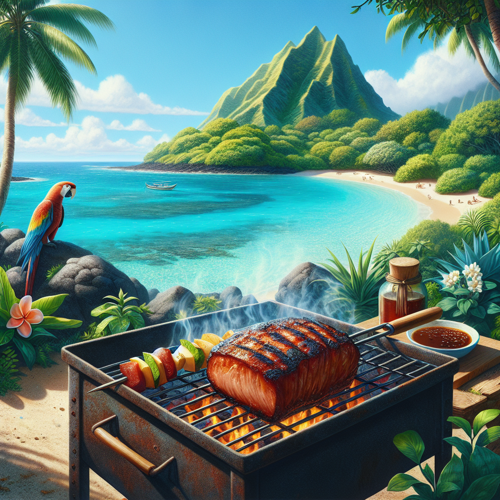 Nationalgericht Fiji: #Island-Style BBQ Pork# (Rezept)