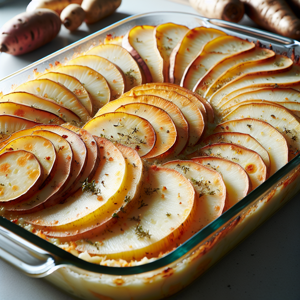 Nationalgericht Fiji: Yam and Cassava Bake (Rezept)