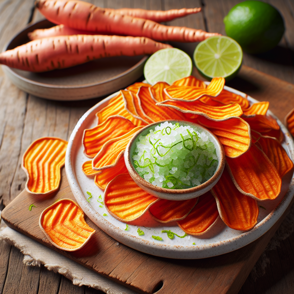 Nationalgericht Fiji: Yam Chips with Lime Salt (Rezept)