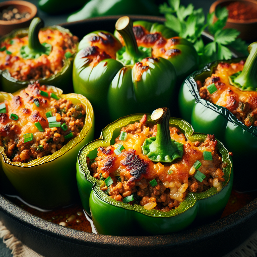 Nationalgericht Finnland: #Täytetyt paprikat# (Rezept)
