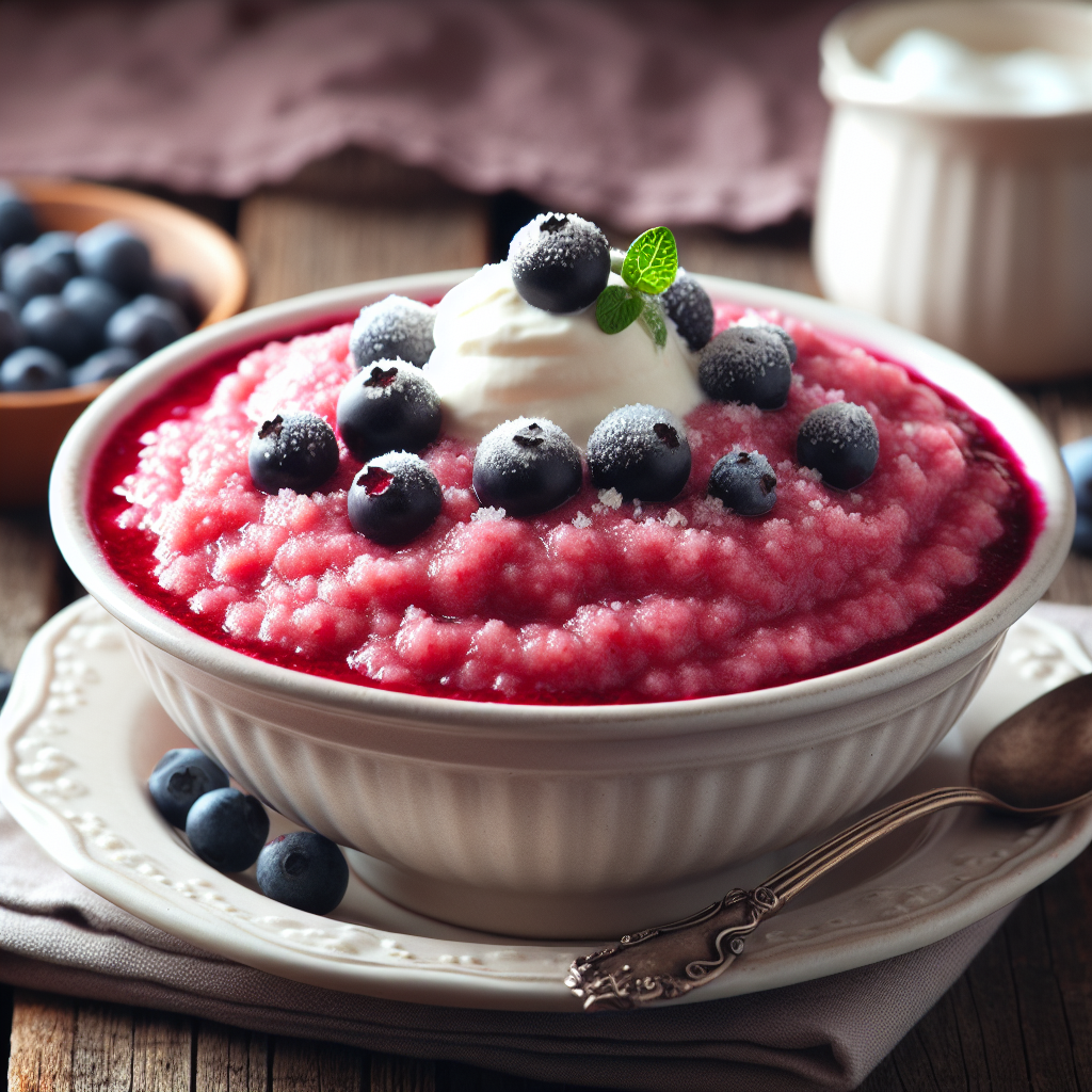 Nationalgericht Finnland: #Vispipuuro# (Rezept)
