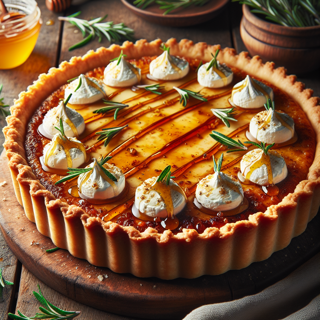 Nationalgericht Frankreich: #Chèvre et Miel Tarte# (Rezept)