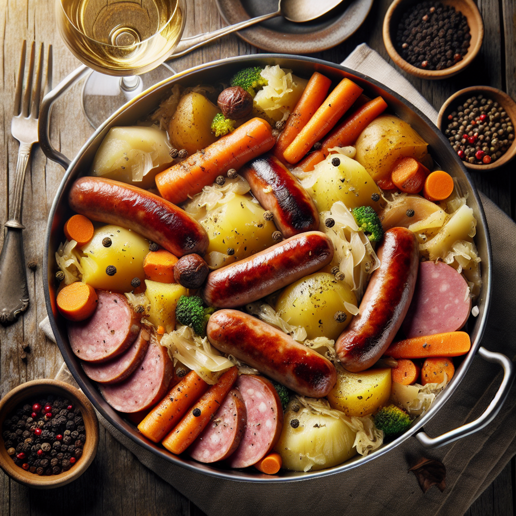 Nationalgericht Frankreich: #Choucroute Garnie# (Rezept)