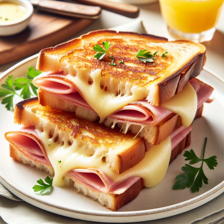 Croque-Monsieur – Nationalgericht aus Frankreich