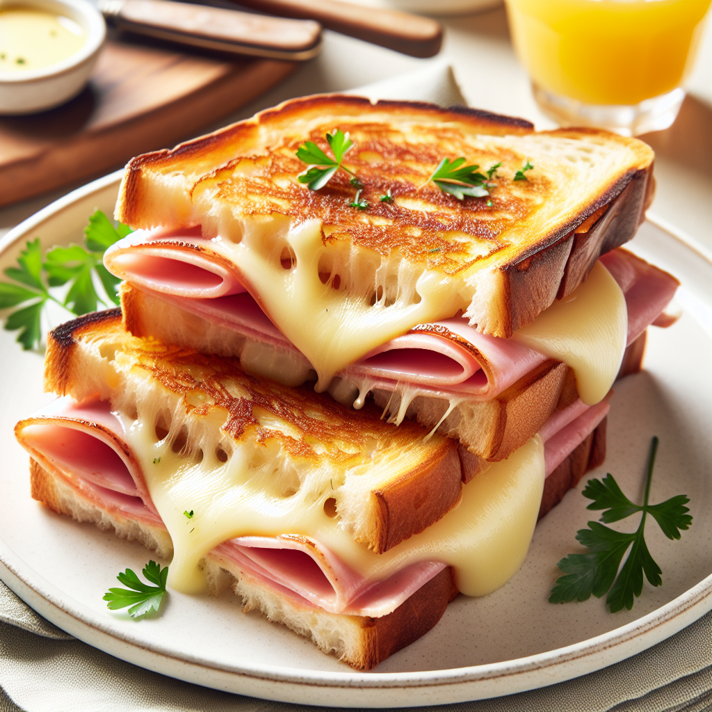 Nationalgericht Frankreich: #Croque-Monsieur# (Rezept)