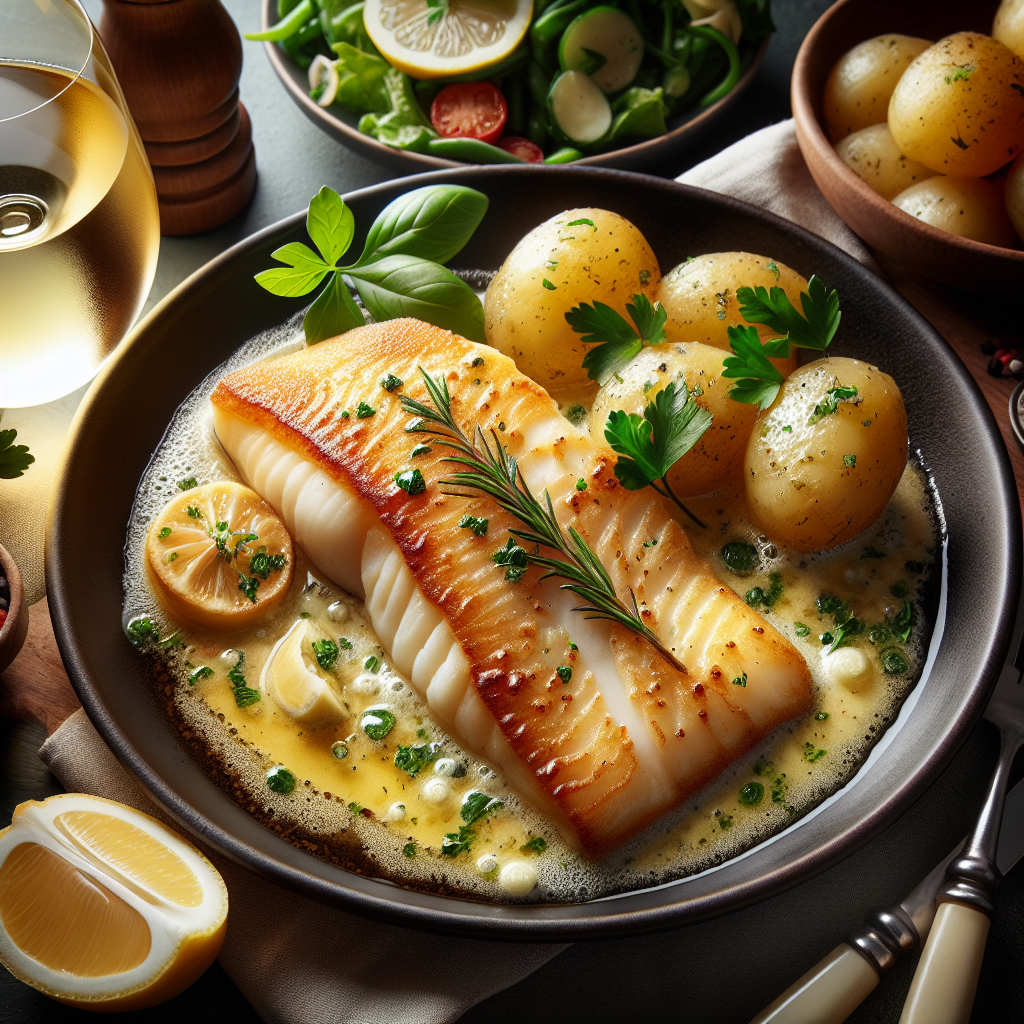 Nationalgericht Frankreich: #Filet de Sole Meunière# (Rezept)