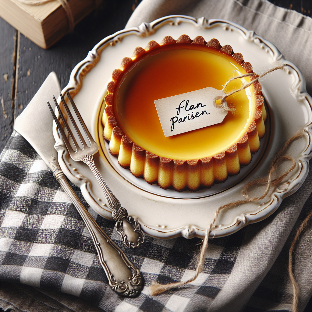 Nationalgericht Frankreich: #Flan Parisien# (Rezept)