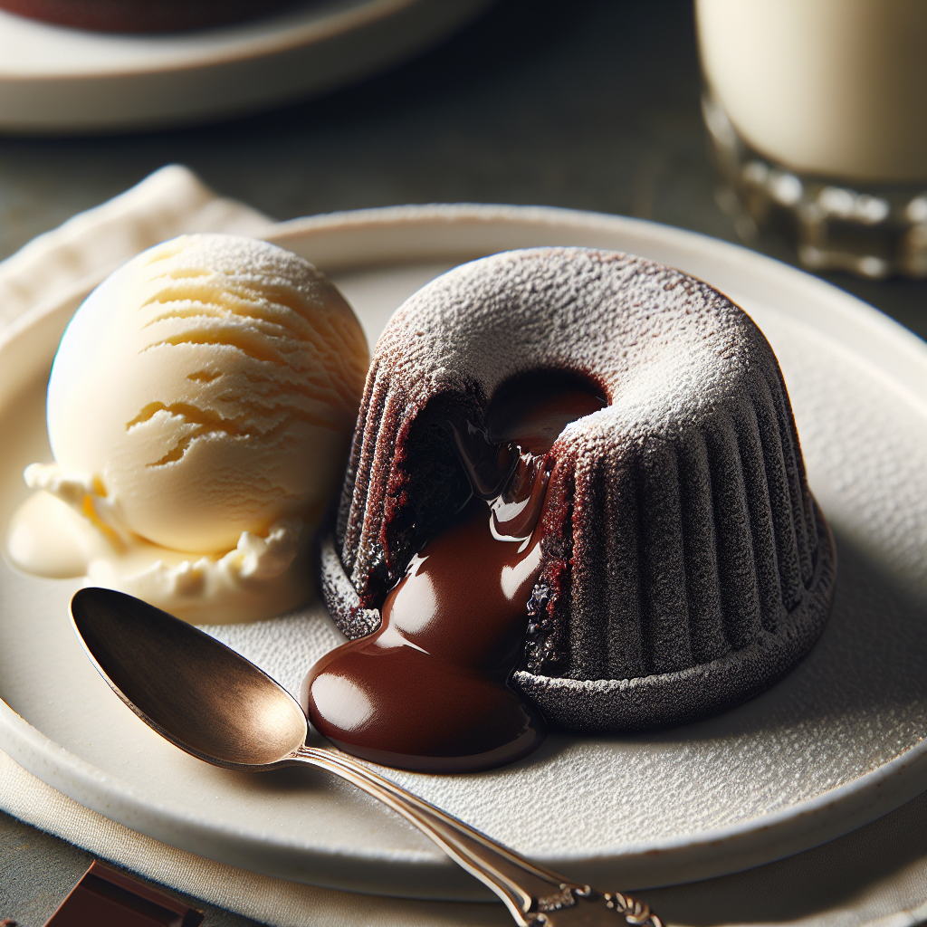 Nationalgericht Frankreich: Fondant au Chocolat (Rezept)