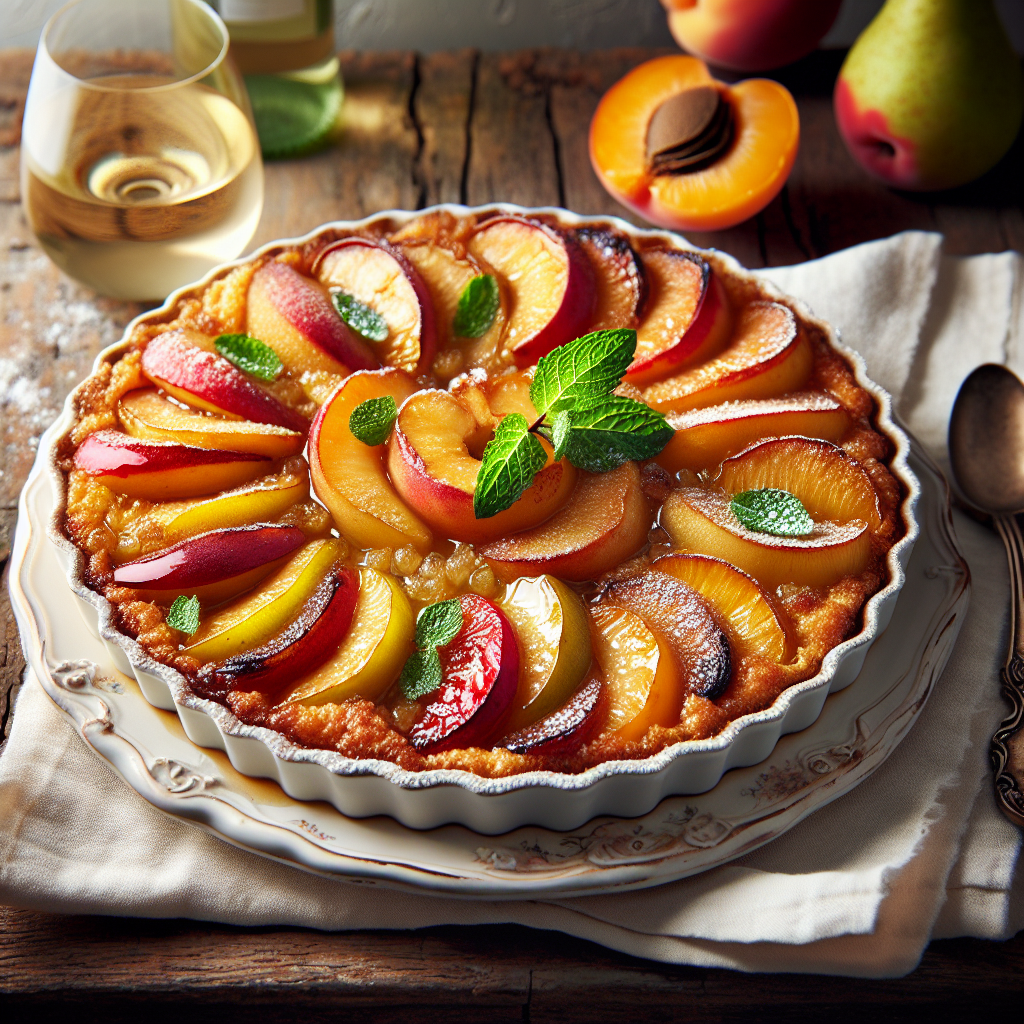 Nationalgericht Frankreich: #Gratin de Fruits# (Rezept)