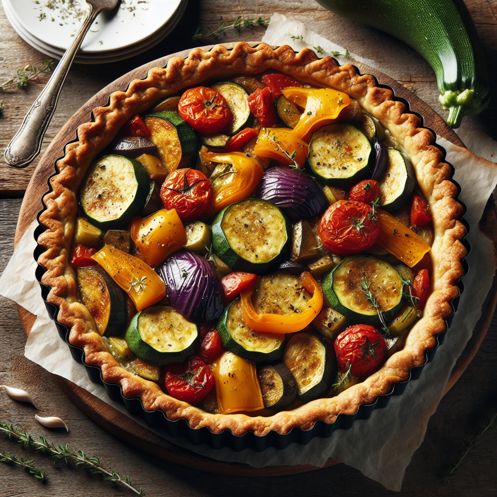 Nationalgericht Frankreich: #Ratatouille Tart# (Rezept)