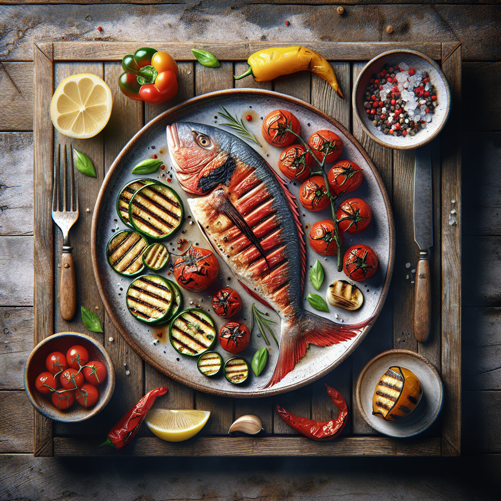 Nationalgericht Frankreich: #Rouget Grillé# (Rezept)