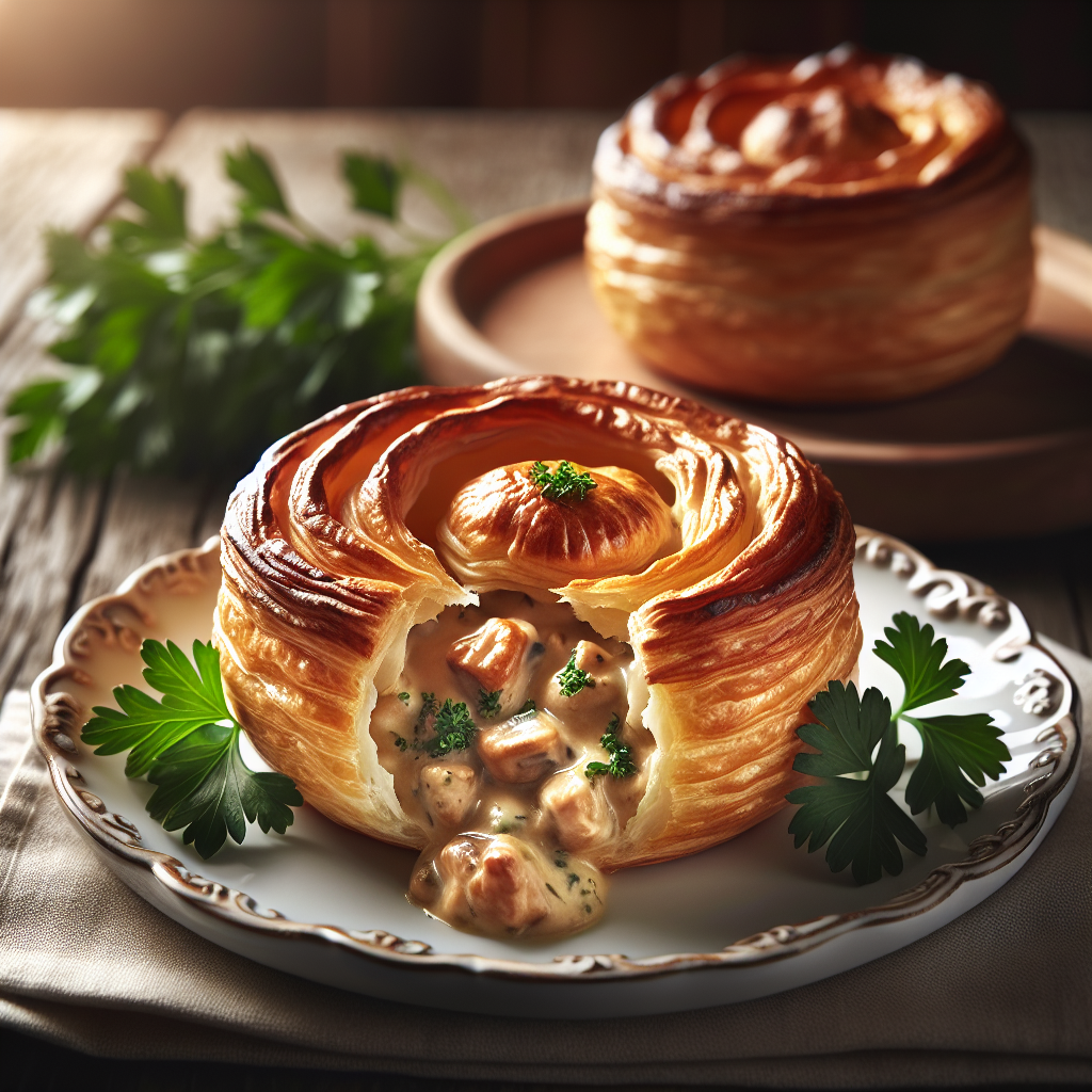 Nationalgericht Frankreich: Vol-au-Vent (Rezept)