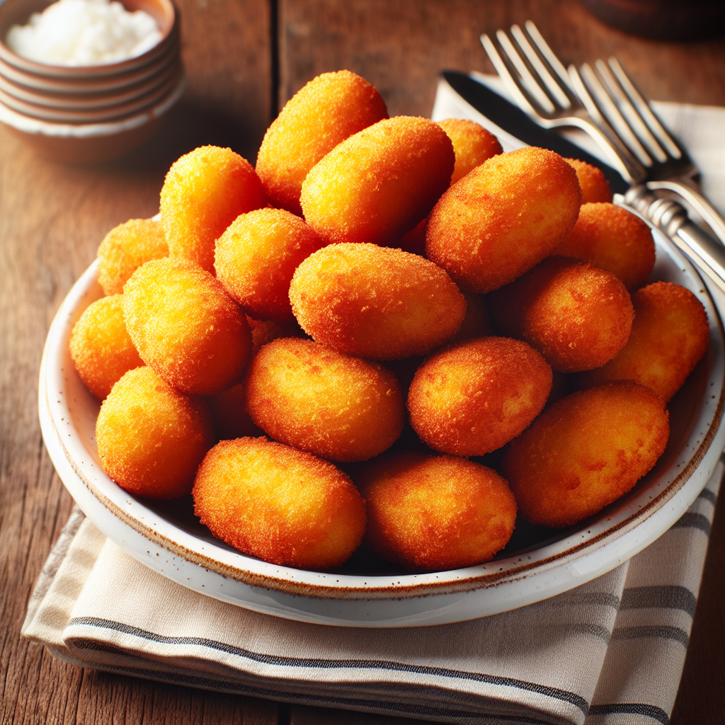 Nationalgericht Gabun: #Croquettes de manioc# (Rezept)