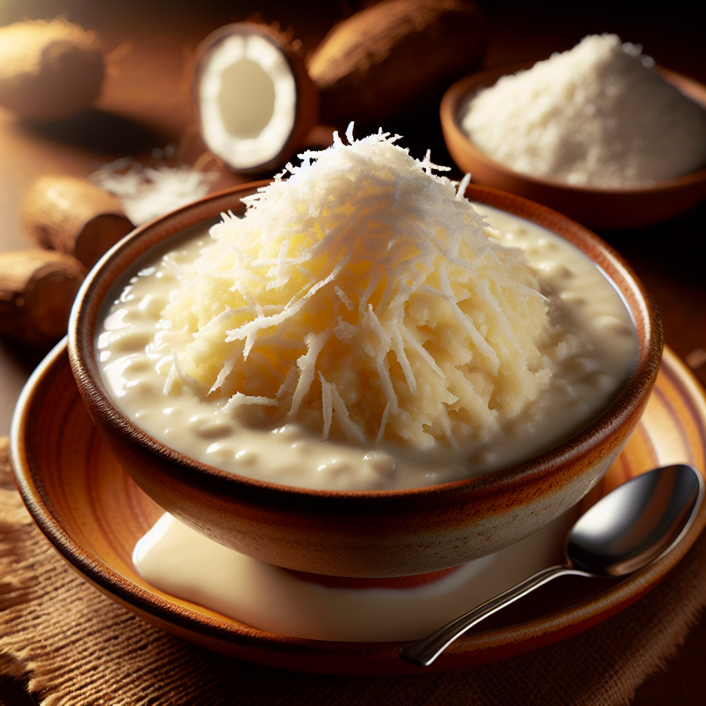 Nationalgericht Gabun: #Manioc Râpé au Coco# (Rezept)