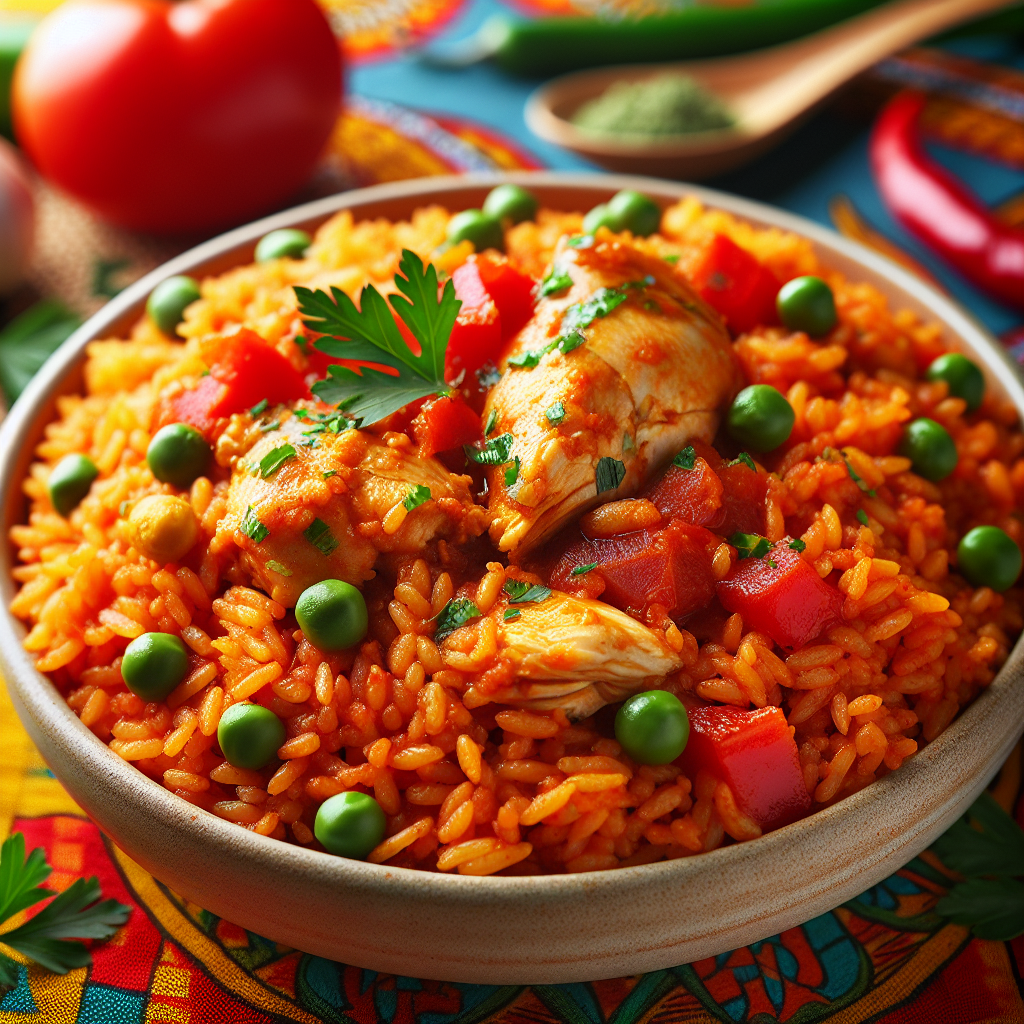 Nationalgericht Gabun: #Riz Jollof# (Rezept)
