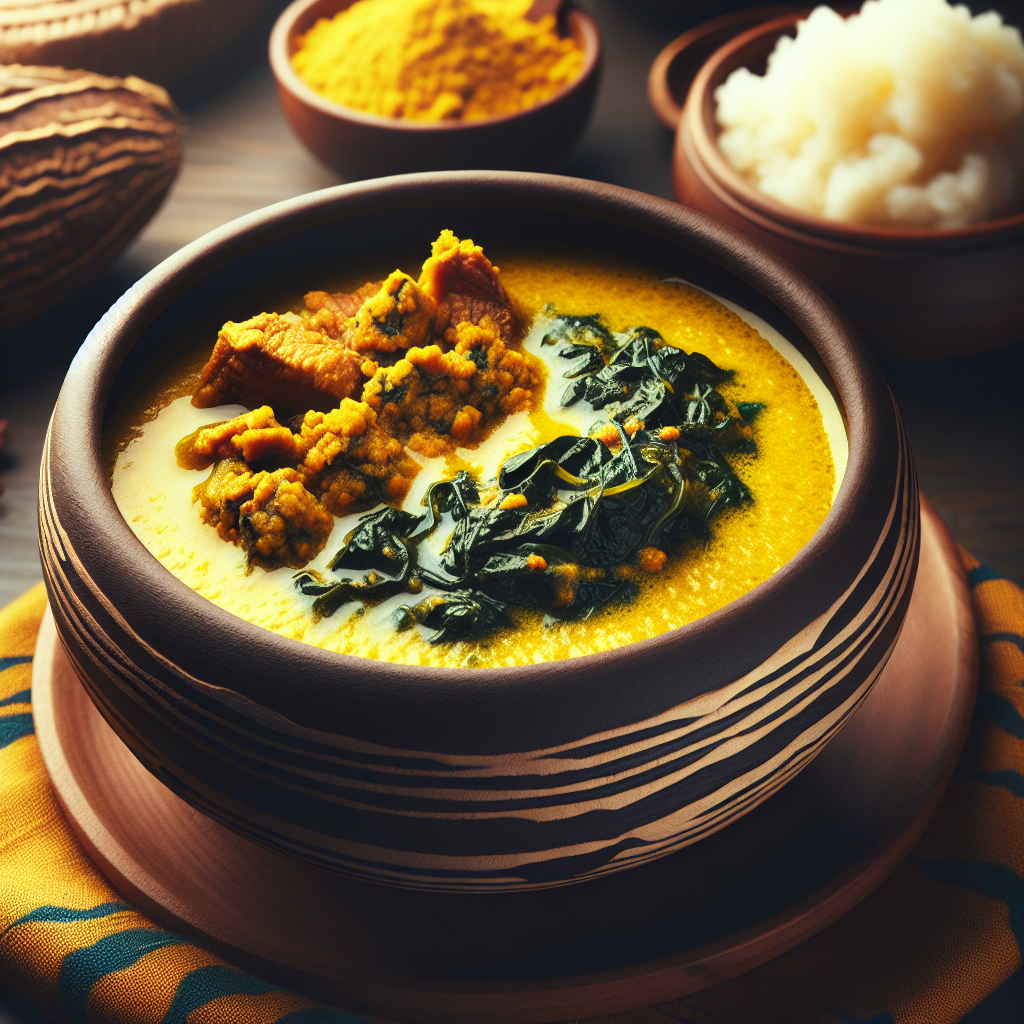 Nationalgericht Gambia: #Egusi Soup# (Rezept)