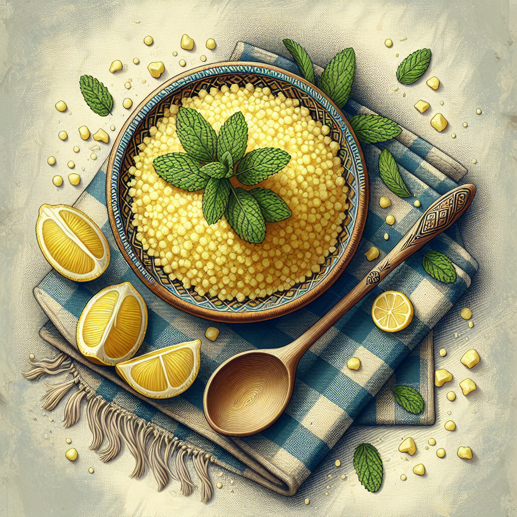 Nationalgericht Gambia: #Millet Couscous# (Rezept)