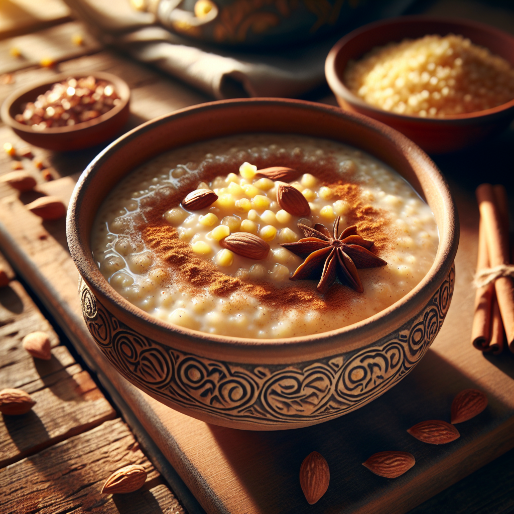 Nationalgericht Gambia: #Millet Pudding# (Rezept)
