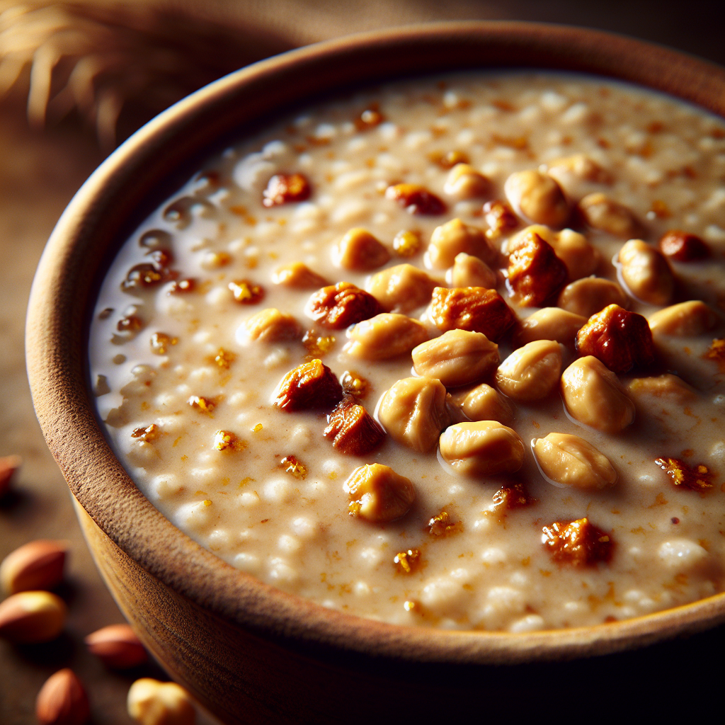 Nationalgericht Ghana: #Groundnut Porridge# (Rezept)