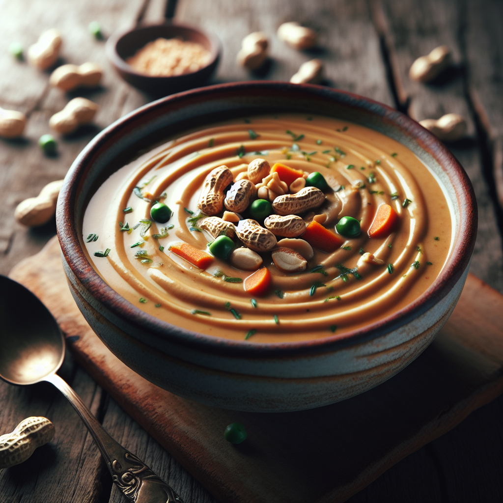 Nationalgericht Ghana: #Peanut Butter Soup# (Rezept)