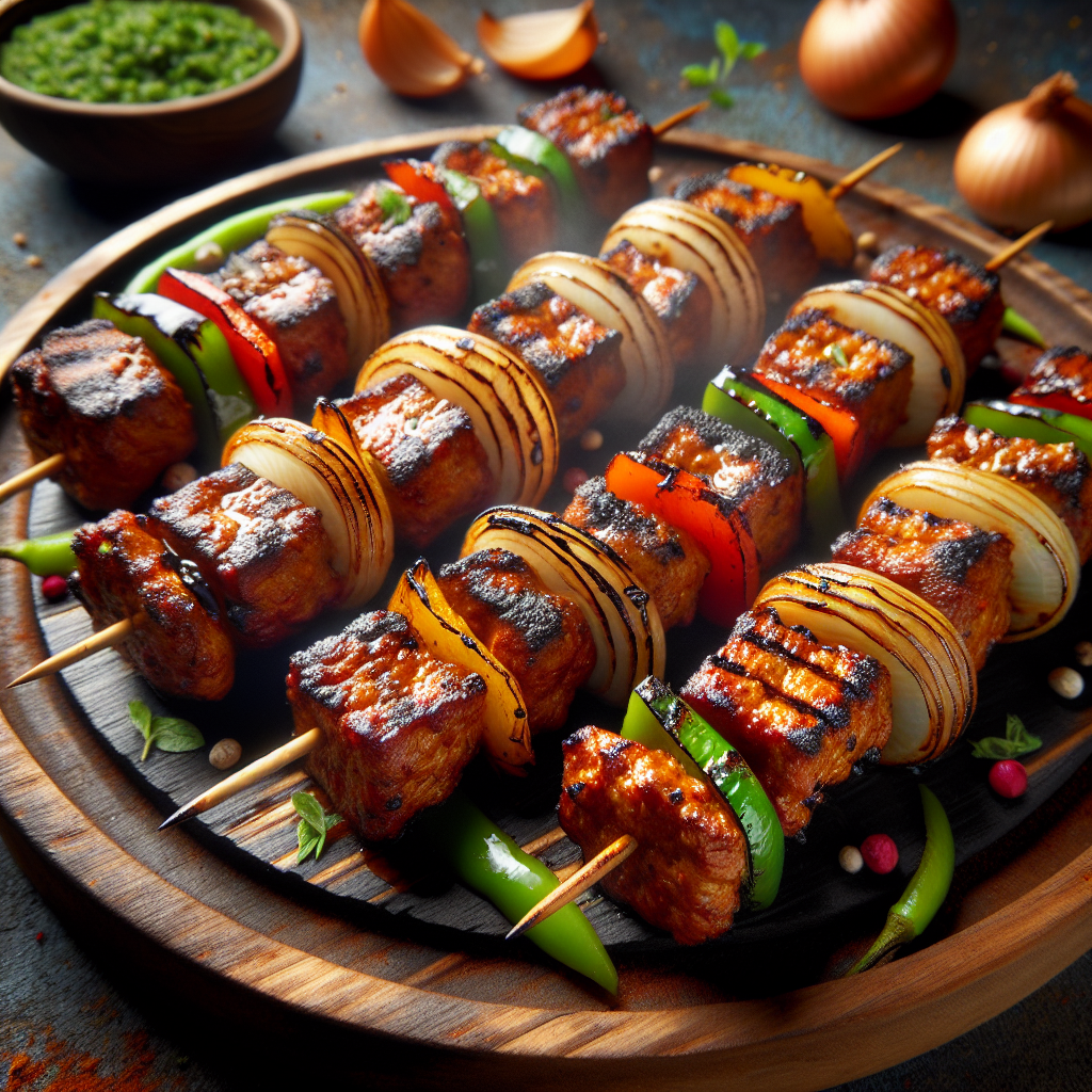 Nationalgericht Ghana: #Soya Kebab# (Rezept)