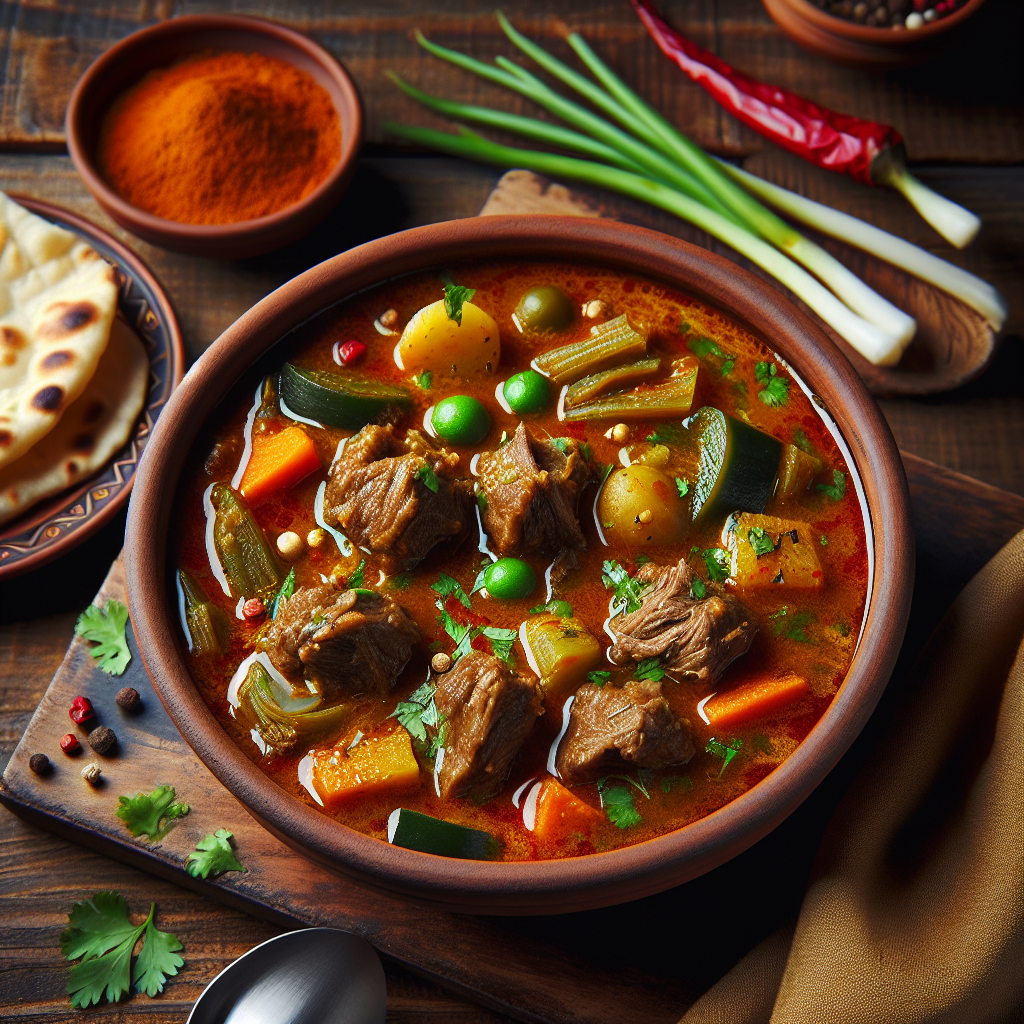 Nationalgericht Grenada: #Goat Curry Soup# (Rezept)