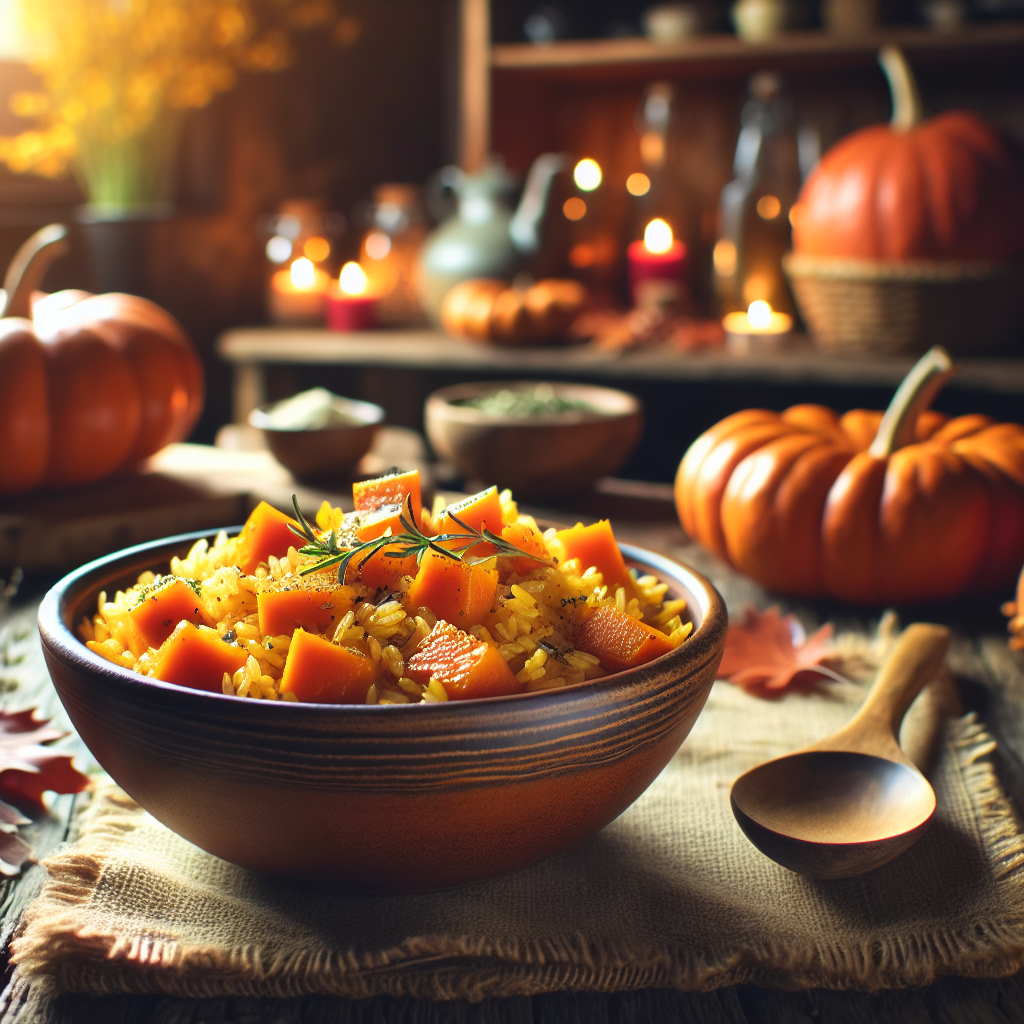 Nationalgericht Grenada: #Pumpkin Rice# (Rezept)
