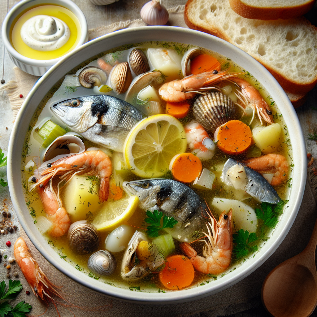 Nationalgericht Griechenland: #Psarosoupa# (Rezept)