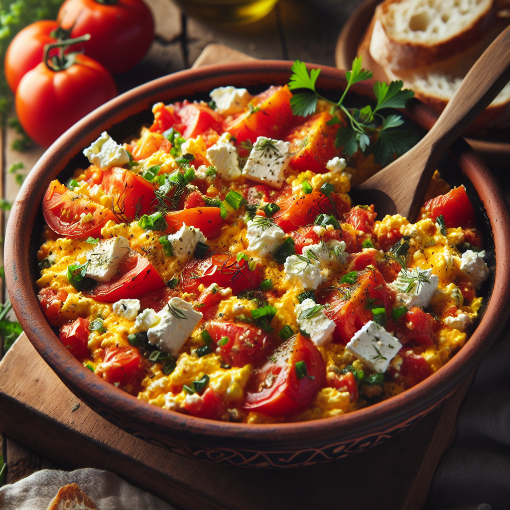 Nationalgericht Griechenland: #Strapatsada# (Rezept)