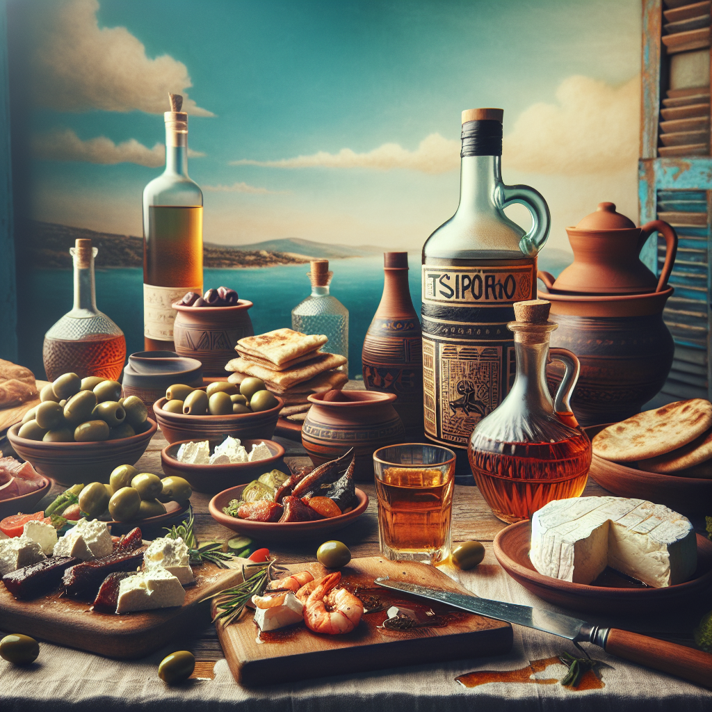 Nationalgericht Griechenland: #Tsipouro Meze# (Rezept)