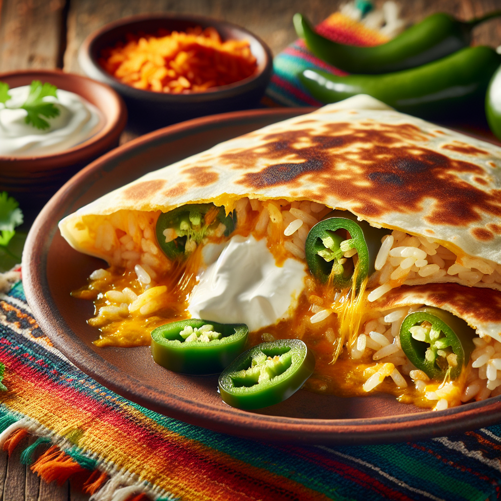 Nationalgericht Guatemala: #Quesadilla de Arroz# (Rezept)