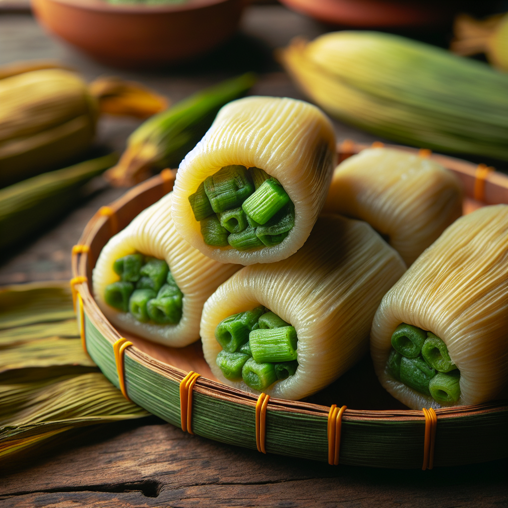 Nationalgericht Guatemala: #Tamalitos de Chipilín# (Rezept)