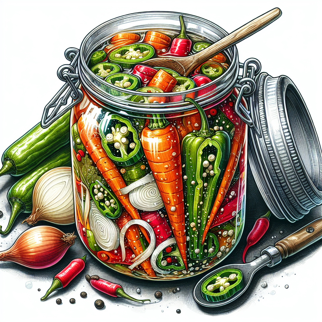 Nationalgericht Guatemala: #Verduras en Escabeche# (Rezept)
