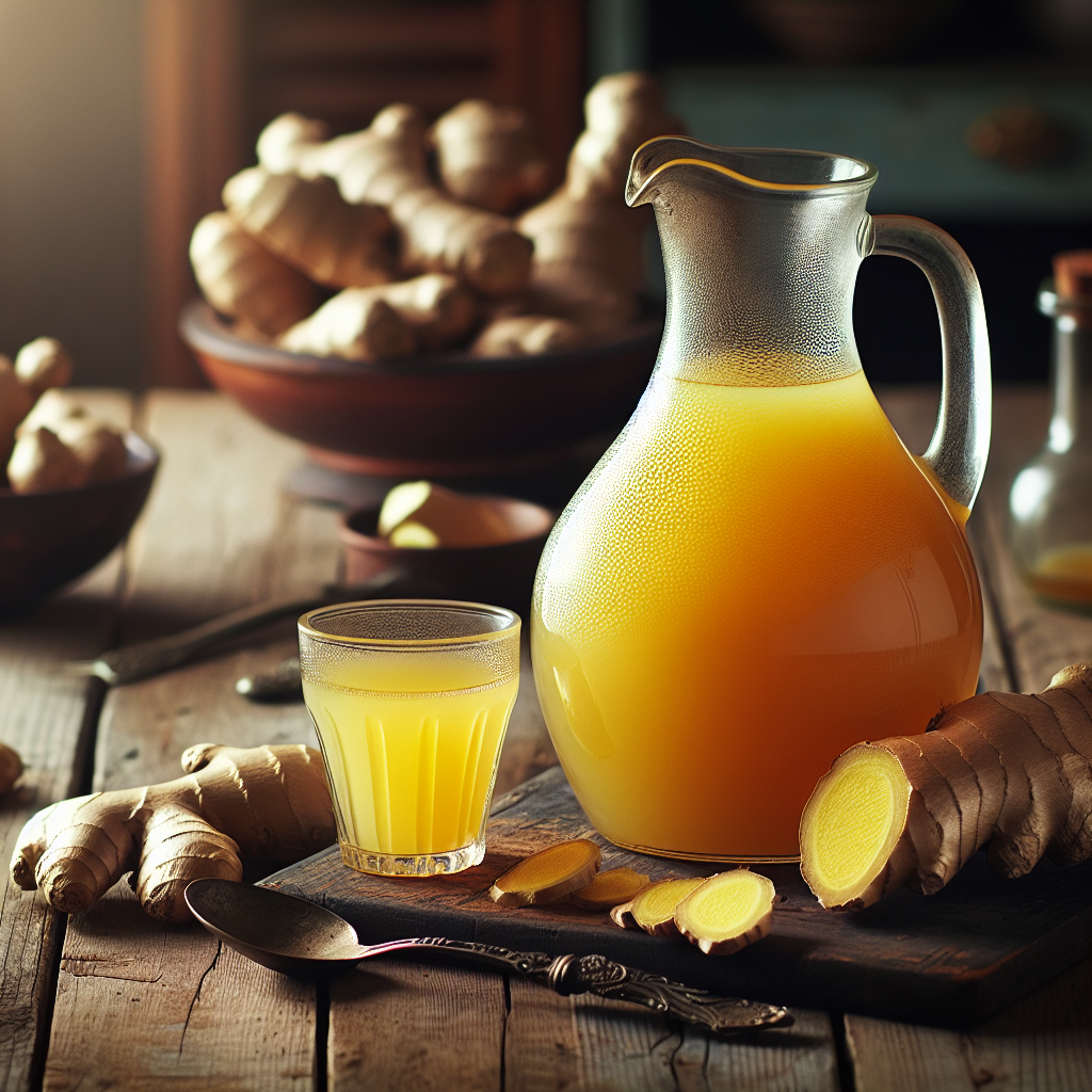 Nationalgericht Guinea: #Jus de Gingembre# (Rezept)
