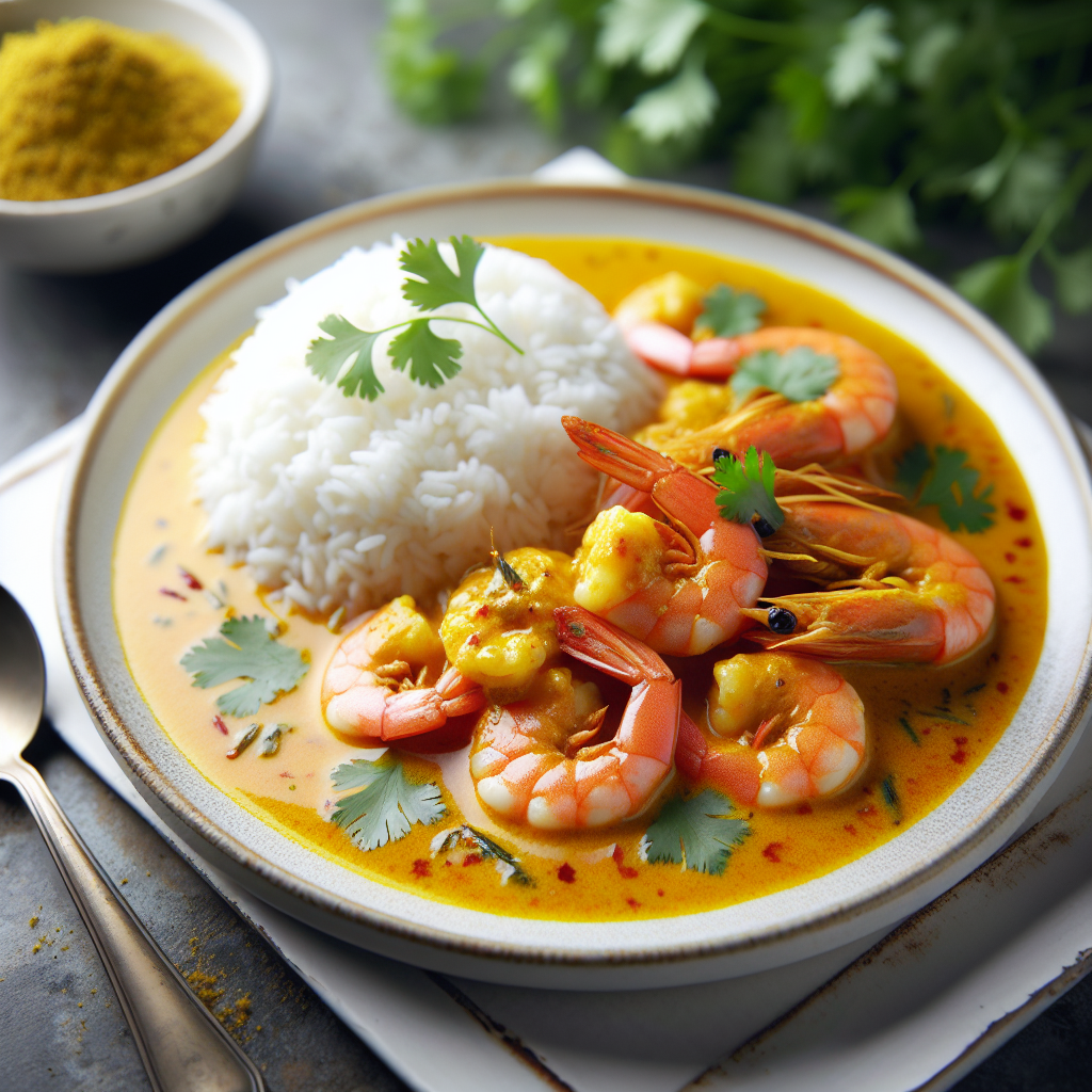Nationalgericht Guyana: Shrimp Curry (Rezept)