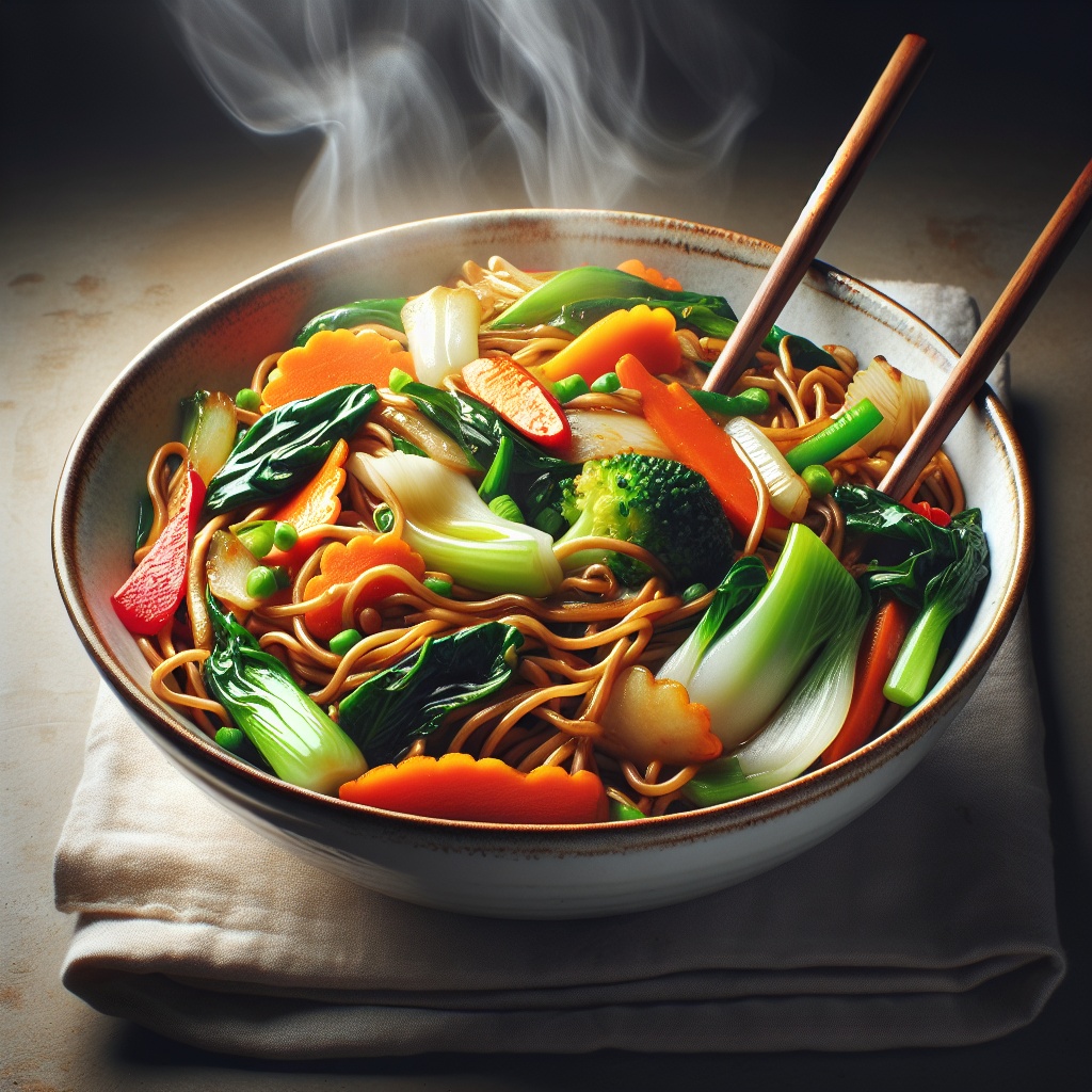 Nationalgericht Guyana: #Vegetable Chow Mein# (Rezept)