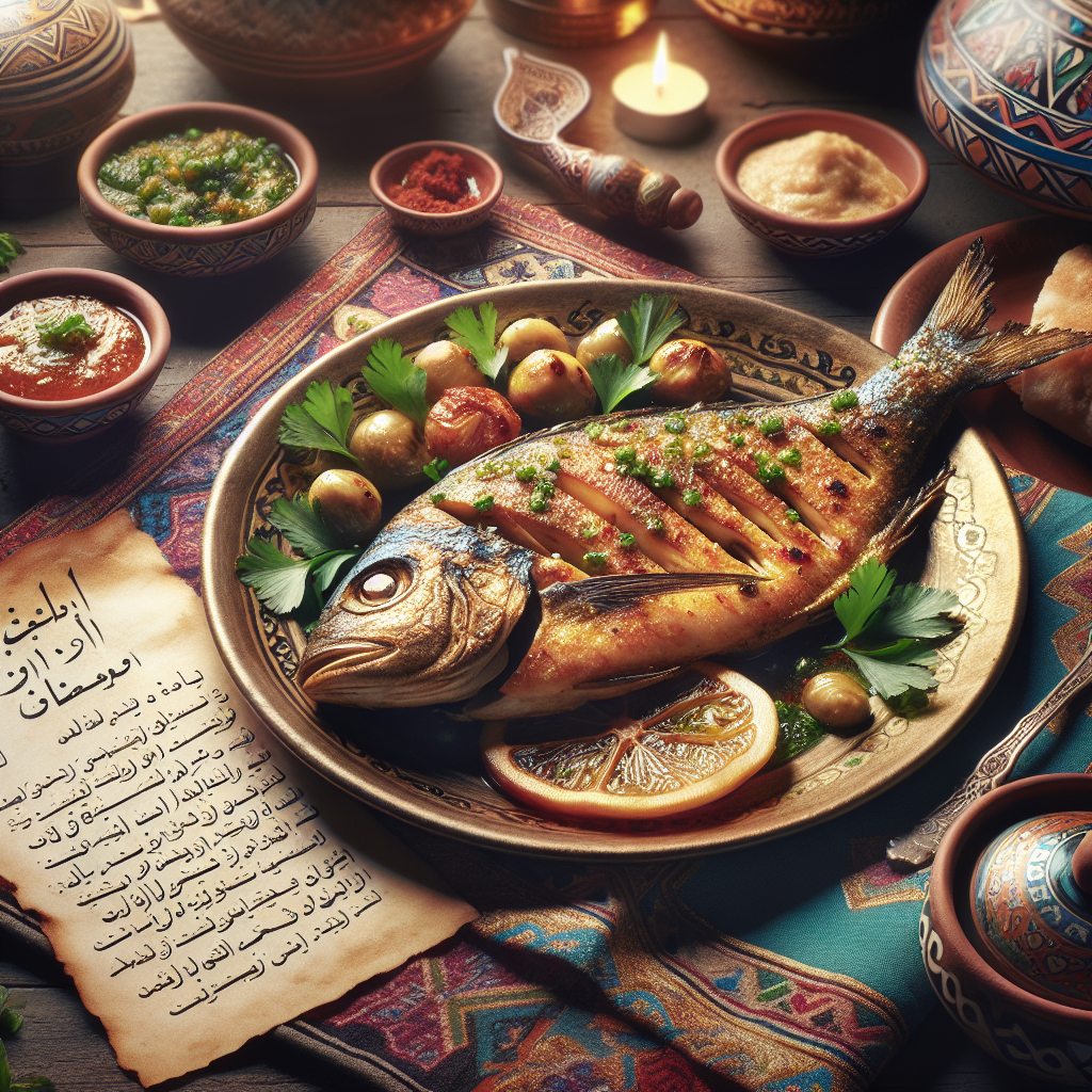 Nationalgericht Ägypten: Bouri Fish (Rezept)