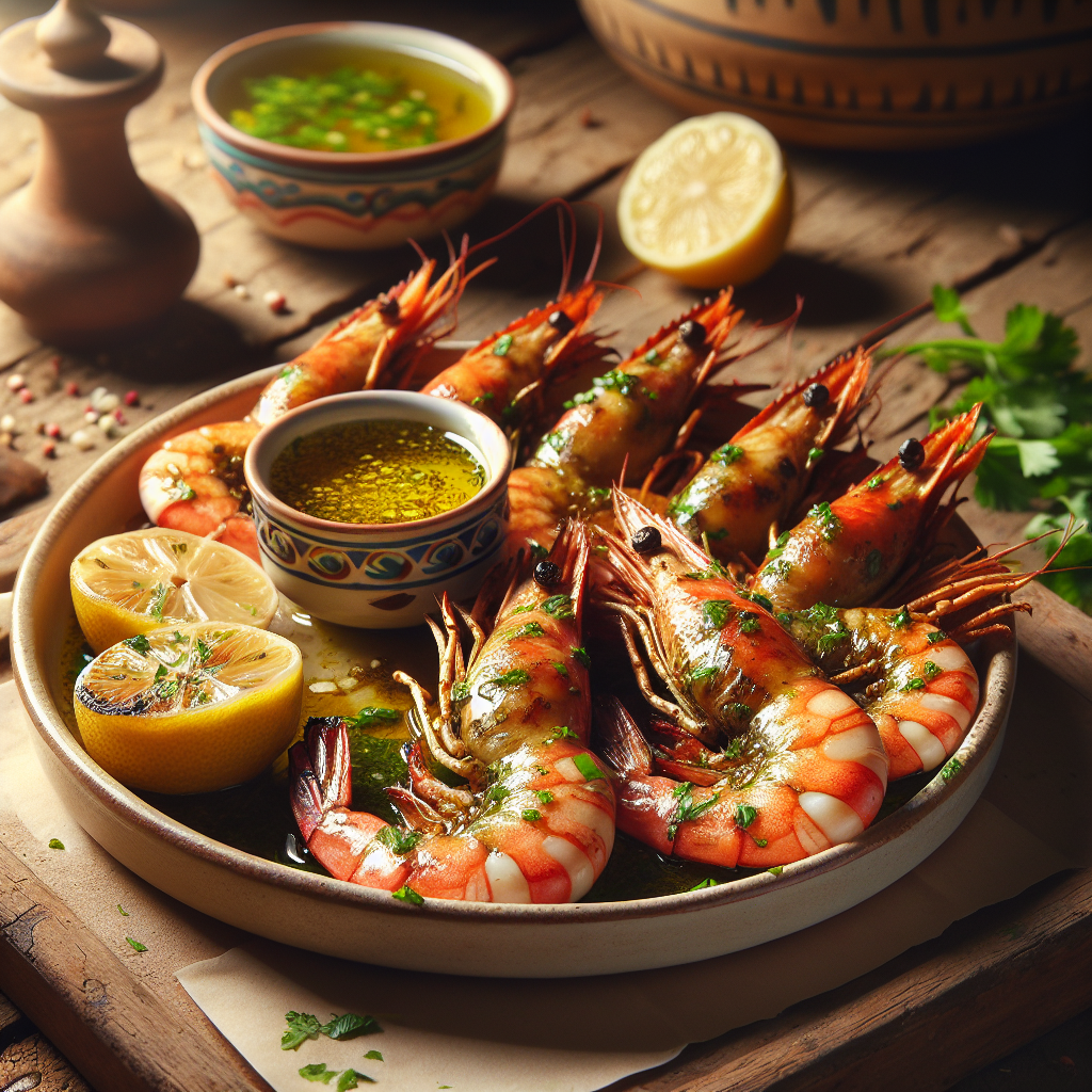 Nationalgericht Ägypten: Grilled Prawns (Rezept)