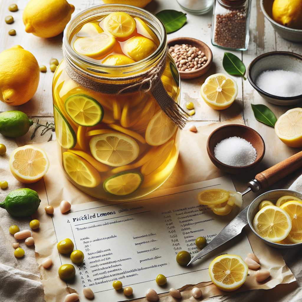Nationalgericht Ägypten: Pickled Lemons (Rezept)