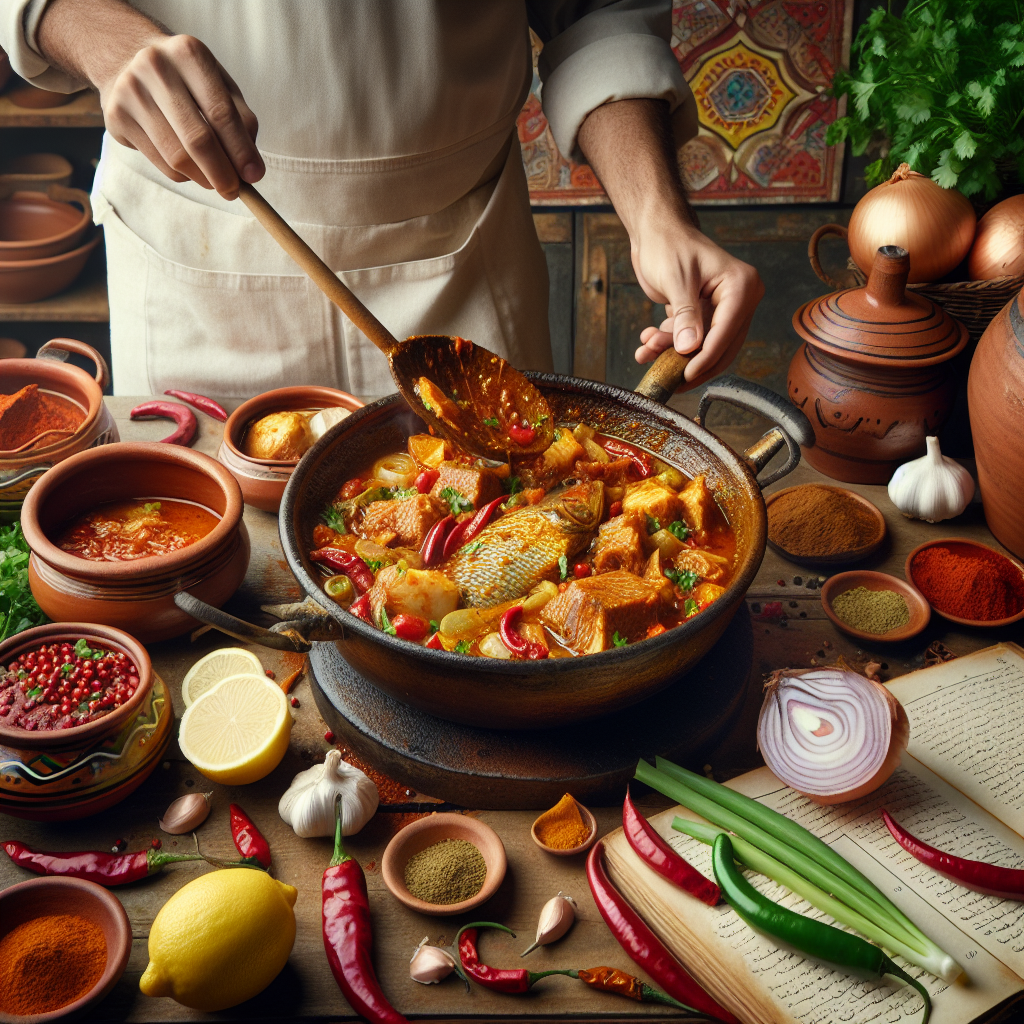 Nationalgericht Ägypten: Spicy Fish Curry (Rezept)