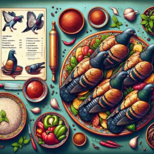 Nationalgericht Ägypten: Stuffed Pigeons with Rice (Rezept)