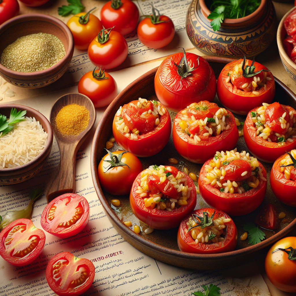 Nationalgericht Ägypten: Stuffed Tomatoes (Rezept)
