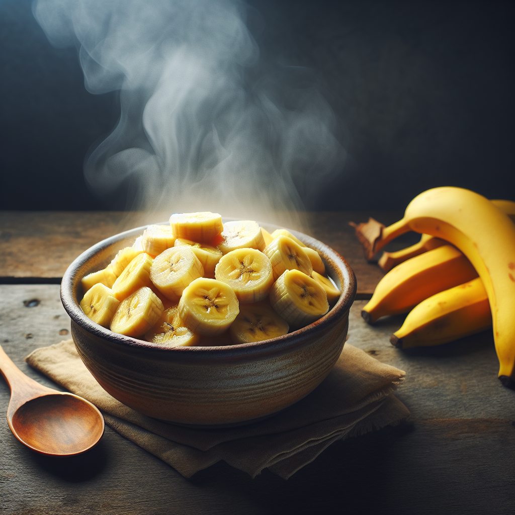 Nationalgericht Haiti: #Banane Bouillie# (Rezept)