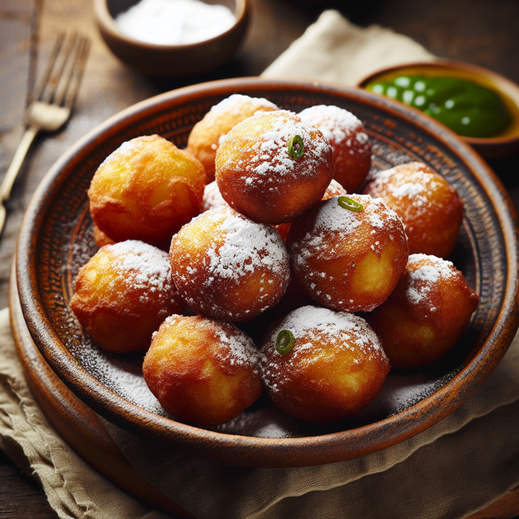 Nationalgericht Haiti: #Beignets de Malanga# (Rezept)