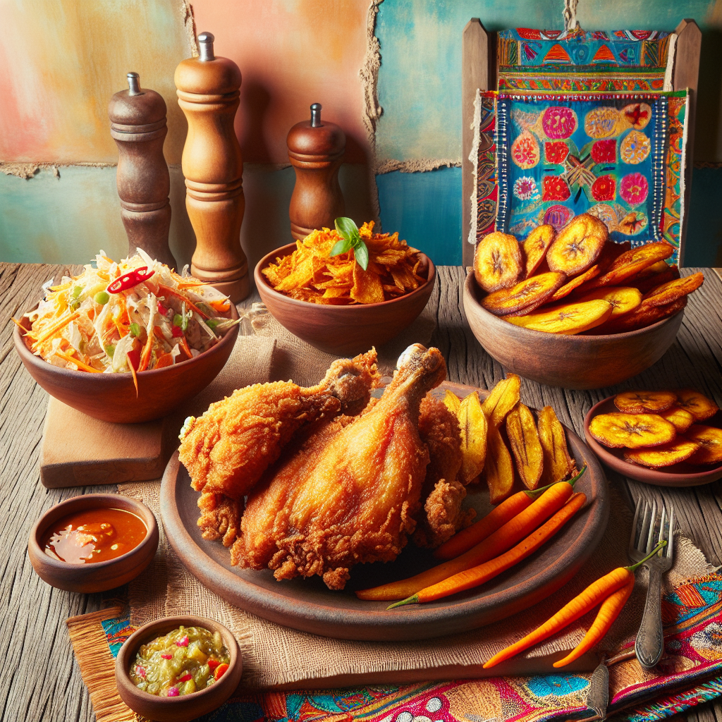 Nationalgericht Haiti: #Fritay de Poulet# (Rezept)