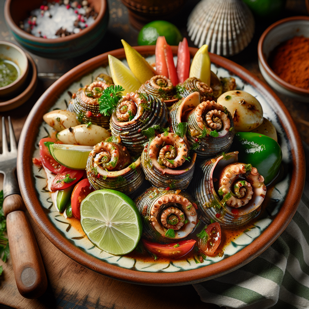 Nationalgericht Haiti: #Marinade de Lambi# (Rezept)